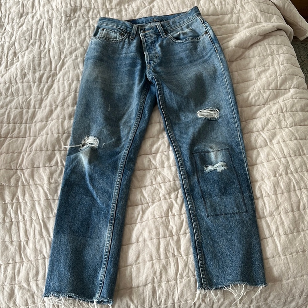 Re/Done denim straight leg Originals